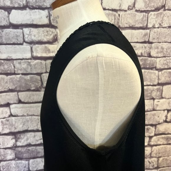 Grace Dane Lewis NWT Black Sleeveless Blouse Size 3X - Picture 5 of 9